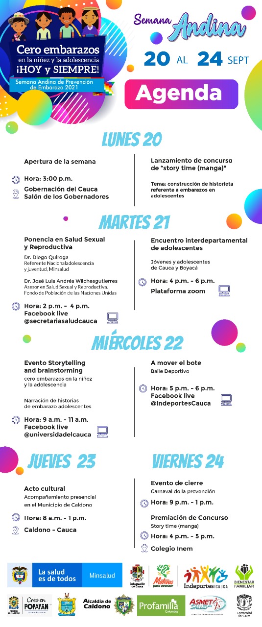 agenda semana andina 2021