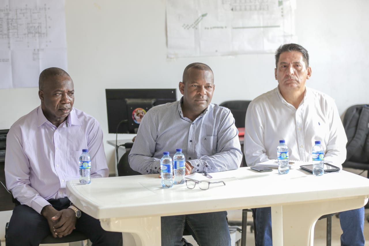 Visita Gobierno Departamental a la construcción del HFPS 2